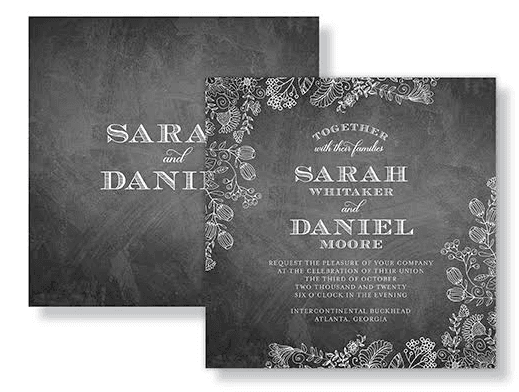 EventPrints wedding invitation