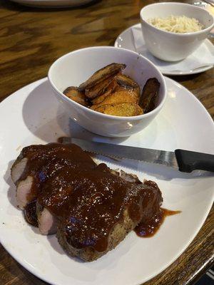 Pork Tenderloin with Peach BBQ Sauce (special)