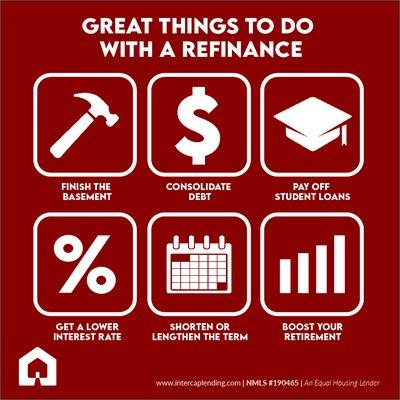 Great things to do with a refinance!