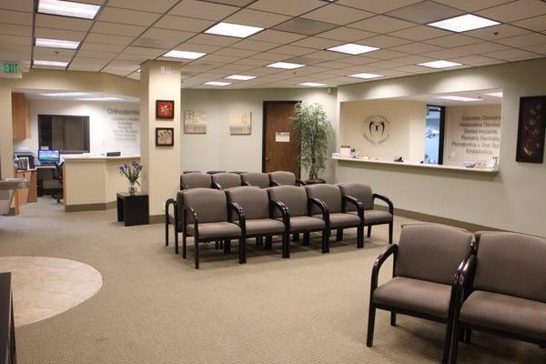 Total Family Dental Group's Reception Area