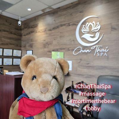 We love the host, ambiance, masseuses and service here!  #ChanThaiSpa #massage #mortimerthebear