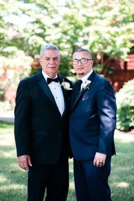 My husband and father in law looking stellar!