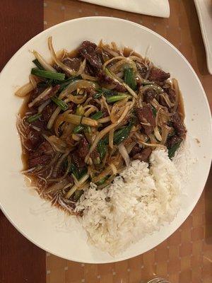 11/5/21 Thai Mongolian Beef- delicious!