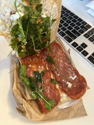 5. Spicy Soppressata Sandwich