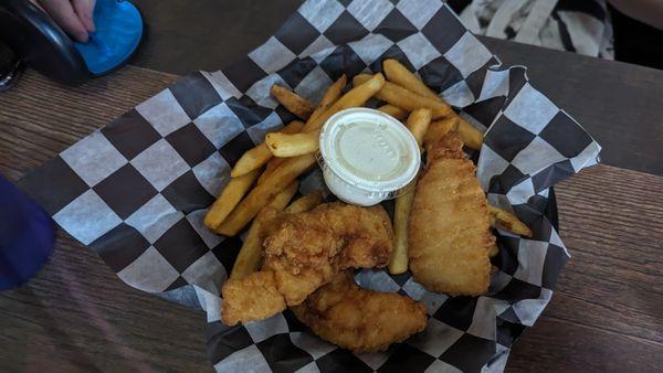 Chicken Strips and Fries