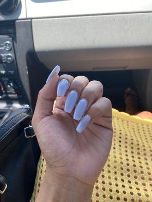 Full Set from @FancyNails (off Bammel N. Houston)