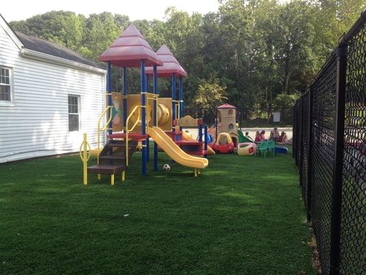 Padded Turf playground surfacing!