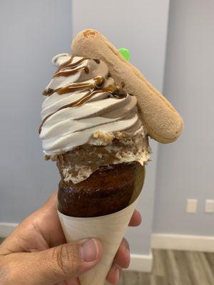 Tiramisu Signature Cone