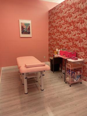 Waxing room