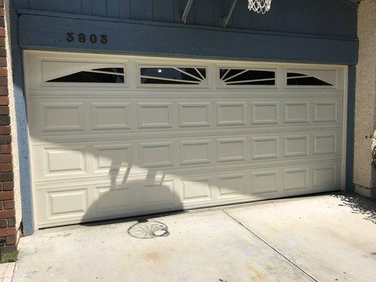 After picture, Simi Valley garage repair.