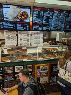 Great setup inside. Nice people behind the counter. Lots of options on the menu.