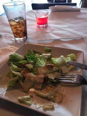 Chicken Caesar salad