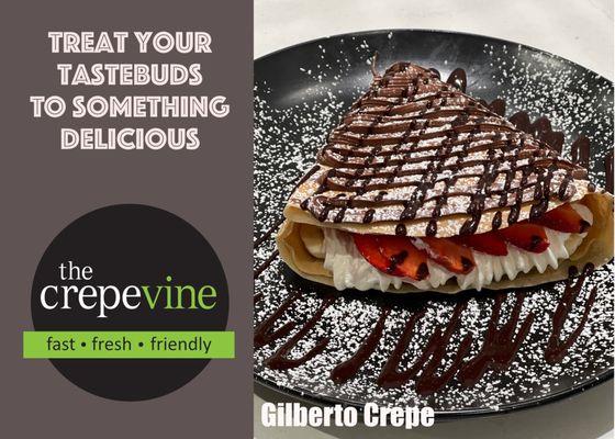 The Crepevine is a great place to get some fresh delicious food! If you're in the Altamonte Springs area, come visit us!