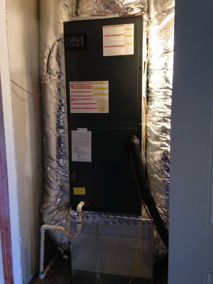 4tin heat pump installed