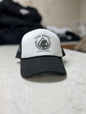 We print trucker caps!