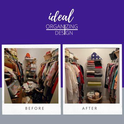 A quick closet refresh