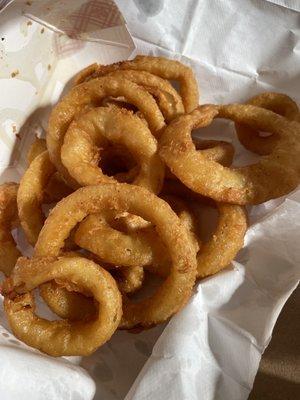 Large onion ring, delicious!!