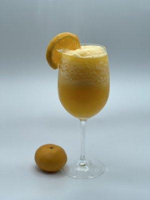 Orange juice Slushie