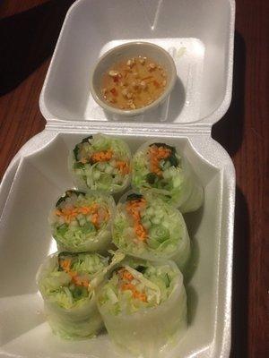 Veggie spring roll