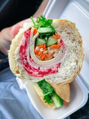 Banh mi thit nguoi (combination)