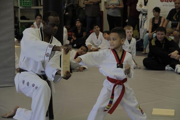 Board Breaking Hand Technique