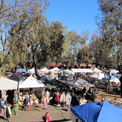 Hand crafts fairs, Peddler's Markets with antiques and collectibles and other outdoor fairs held several times a year.