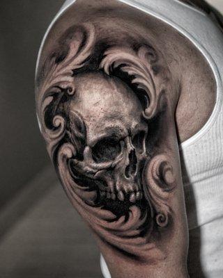 skull tattoo