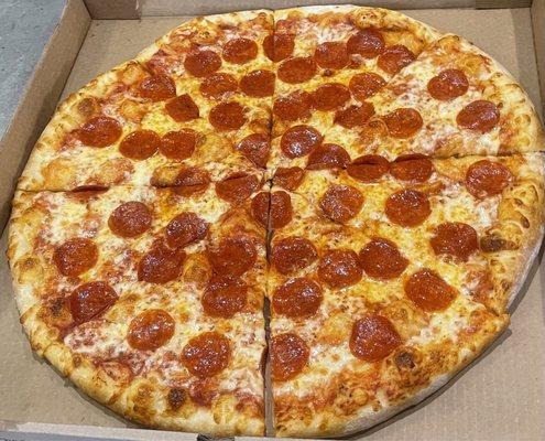 Pepperoni pizza