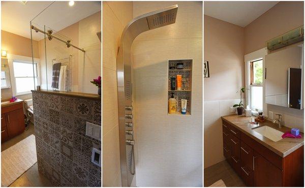 Modern bathroom upgrade