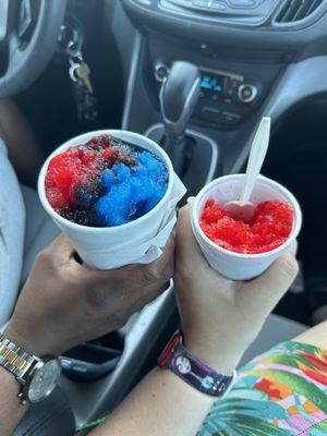 Kids Wild Strawberry and Medium blue raspberry/wild strawberry