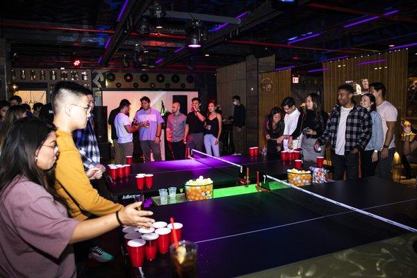 Beerpong available