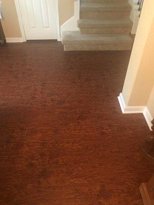 beautiful new flooring