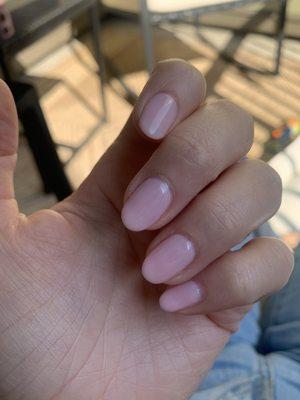 Gel manicure