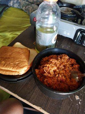 Pulled pork.