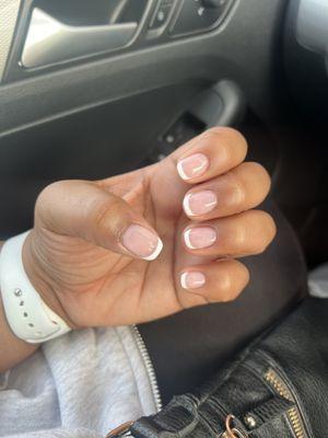 French manicure gel