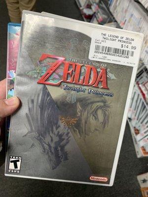 The Legend of Zelda: Twilight Princess for Wii, $15