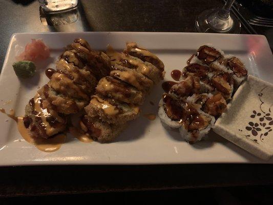 Fantasy Roll and Sweet Potato Roll