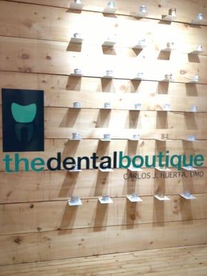 entrance to the dental boutique