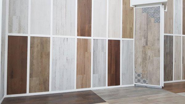 So many porcelain wood tiles!