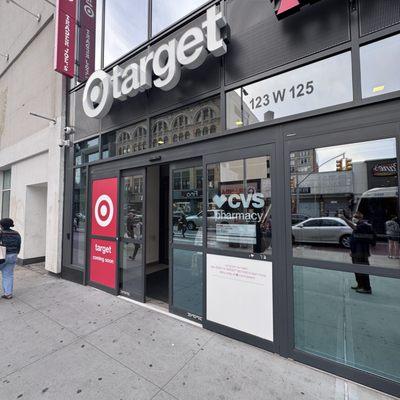 Target's Harlem 123 W 125th St Entrance opening October 13th