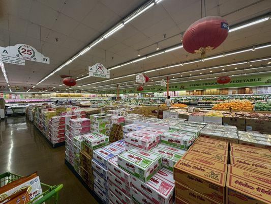 Produce section