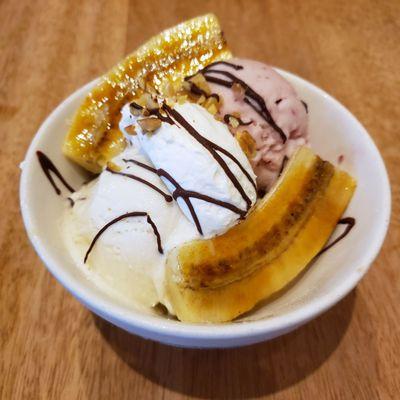 Banana Split (though they were out of chocolate ice cream)