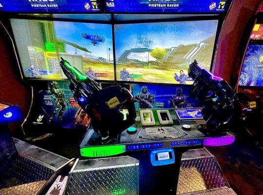 Halo Fireteam Raven arcade game