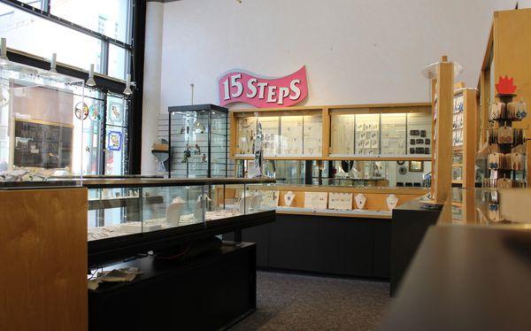 Plenty of different jewelers and artists for you to browse through!