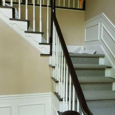 Custom stair runner