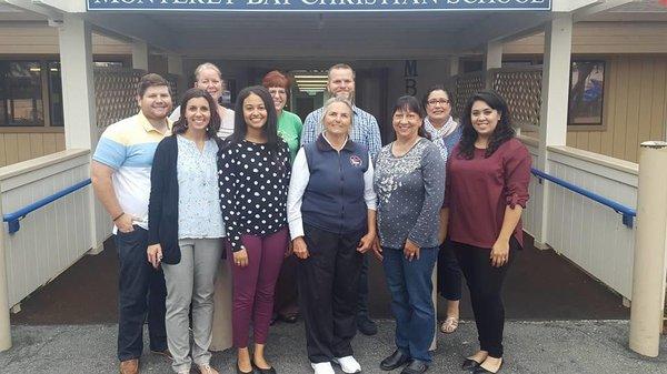 Monterey Bay Christian School Staff 2017