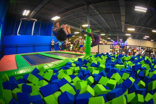 Flips are for the foam pit!