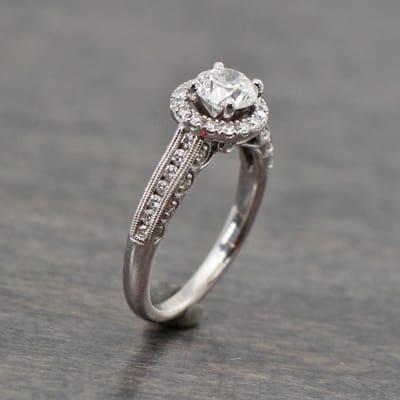 Diamond Halo Ring