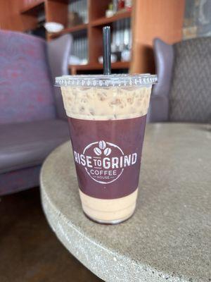 Honey and Lavender Grande Iced Coffee