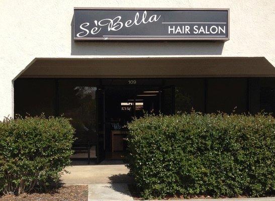 Salon storefront